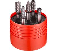 Dormer P88002 5 Piece Solid Carbide Burr Set
