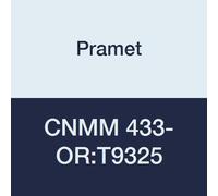Dormer Pramet CNMM 120412E-OR T9325 Double Sided Negative Turning Insert