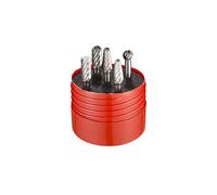 Dormer Rotary Burr Set P88003 Solid Carbide Various Sizes and Shapes 5 Pieces
