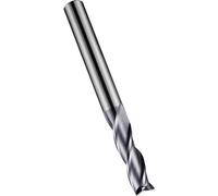 Dormer S933 Solid Carbide TiALN Flatted Shank 3 Flute Slot Drill