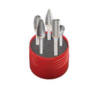 Dormer Solid Carbide Rotary Burr Cylindrical Set 5 Piece