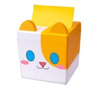 Dormercy Pop-up Notes Dispenser, 3x3 in, Magnetic Design, Cute Cat, Large Capacity (Patent Registering)