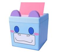 Dormercy Pop-up Notes Dispenser, 3x3 in, Magnetic Design, Cute Hippo, Large Capacity (Patent Registering)