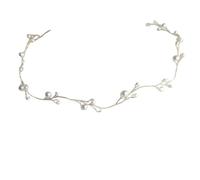 DORMITORRY 1 pc Pearl Wedding Hair Piece, Beaded Hair Vine, Bridal Comb, Bridal Headband, Wedding Headpiece, Hair Tiara Gold wedding Hair Vine, Beaded Hair Vine, Wedding Headband, Gift, Golden.,