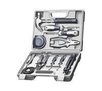 Dormitory Tool Kit | 11 Pieces Portable Multifunction Hardware | Compact Tool Set | For Home Repairs Car Apartment College Office Outdoor Camping Furniture Garage
