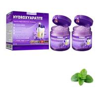 Dormorna Hydroxyapatite Tooth Restorative Powder, Hydroxyapatite Toothpaste Powder for Enamel Repair and Teeth Strengthening, Fluoride Free Gentle Whitening Tooth Paste for Sensitive Teeth, Fresh (2)