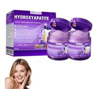 Dormorna Hydroxyapatite Tooth Restorative Powder, Natural Dental Mineral Teeth Whitening Powder, Protect Gums & Freshen Breath & Care (2)