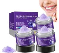 Dormorna Hydroxyapatite Tooth Restorative Powder, Teeth Restoration Mineral Powder, Teeth Whitening Powders, Enamel Repair and Sensitivity Relief, Depp Cleaning and Stain Removing, Fresh Breath (3)