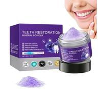 Dormorna Hydroxyapatite Tooth Restorative Powder, Teeth Restoration Mineral Powder, Teeth Whitening Powders, Enamel Repair and Sensitivity Relief, Depp Cleaning and Stain Removing, Fresh Breath (1)