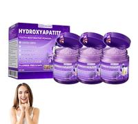 Dormorna HydroxyapatiteTooth Restorative Powder, Natural Teeth Whitening Powder, Dormorna Hydroxyapatite Tooth powder-30g, Stain Removing & Teeth Whitening, for Gum Care,Fresh Breath (3 Pack)