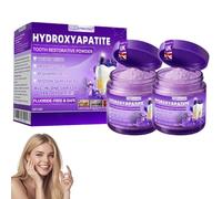 Dormornae Hydroxyapatite Tooth Restorative Powder, Professional Oral Health Hydroxyapatite Powder, Natural Dental Mineral Teeth Whitening, Protect Gums & Freshen Breath