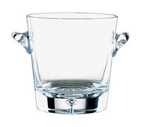 Dornberger - Glass Ice Bucket - Small Ice Bucket with Handles - 1050 ml (1.05 L) - Bubble Base Range - Bar Accessories - Perfect for Mini Wine Bottles & Mini Champagne Bottles - Home Bar Accessories