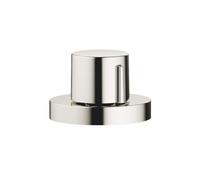 Dornbracht 10710970 Eccentric Actuator with Rotary Knob, Colour: Platinum