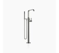 Dornbracht IMO 25863671-99 Single Lever Bath Mixer Tap with Standpipe for Freestanding Mounting with Shower Head Set Dark Platinum Matt