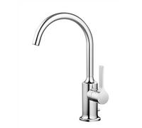Dornbracht Tall Basin Tap VAIA 1 Hole with waste 306mm Chrome