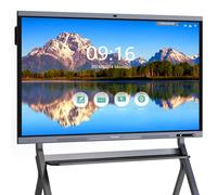Dornium 65-Inch Smart Board for Classroom, Office Hybrid Work, Interactive 4K Touchscreen Digital Whiteboard with AI Camera 8 Array Mics, Octa-Core Processor, 8GB RAM + 128GB Storage, Android 13 OS