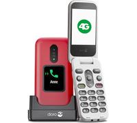 Doro 2880 4G Unlocked Basic Mobile Phone For Seniors With External Screen, Loud And Clear Sound, Large Buttons, Assistance Button, Camera And USB C Charging With Cradle [UK And Irish Version]