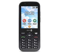 Doro 7010 Unlocked 4G Easy-to-Use Mobile Phone for Seniors with WhatsApp and Facebook (Graphite)