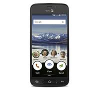 Doro 8040 Unlocked 8 MP Camera Smartphone for Seniors with 5" Display and Cradle Included (Black)