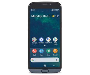Doro 8050 4G Smartphone with Touch Screen, User Interface Based on Android 9, 13 MP Camera, 5 MP Front Camera, 16 GB Internal Memory, 2 GB RAM, Grey