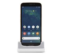 Doro 8080 Unlocked 16 MP Camera Smartphone for Seniors with 5.7" Display, GPS Localisation and Cradle Included (Black/Copper)