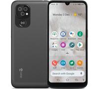 Doro 8100 4G Unlocked Smartphone for Seniors - Easy Mobile Phone - 13MP Triple Camera - Water-resistant Android Phone - 6.1" HD Display - Assistance Button with GPS [UK and Irish Version] (Black)