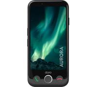 Doro Aurora A10 Protect Pack - Senior Smartphone - Easy to Use - Assistance Button with GPS Location - Hearing Aid Compatible - USB Cable - TPU Cover - Screen protector - Graphite