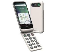 Doro - Aurora A20 Flip Smartphone - Senior Mobile Phone - Easy to Use - Assistance Button with GPS Location - Hearing Aid Compatible - USB Cable Included - Bone
