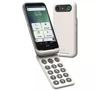 Doro - Aurora A20 Flip Smartphone - Senior Mobile Phone - Easy to Use - Assistance Button with GPS Location - Hearing Aid Compatible - USB Cable Included - Bone