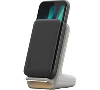Doro - Aurora A20 Flip Smartphone - Senior Phone - Easy to Use - Help Button with GPS Tracking - Hearing Aid Compatible - Wireless Charging Station Included - Graphite