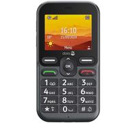 Doro Leva L10 Unlocked mobile phone for seniors - Large landscape displlay -Powerful sound - Camera - Assistancebutton with GPS location - Basic phone without Internet (Graphite)