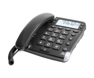 Doro Magna 4000 Standard Phone Wall Mountable Black 1 X Phone Line Speakerphone