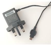DORO Micro USB Mains 3-Pin UK Wall Charger For Doro LIBERTO 810/820 / 820 MINI / 825, PRIMO, PhoneEasy 338, 611, 612, 631, 632, 2404, 5030, 5516, 740, 715, 345GSM, 6530, 1360, 621, 622, 580, 6050