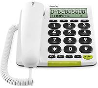 Doro Phone Easy 312Cs - telephones (Analog, Desk, White, LCD, Monochrome, Green)