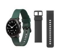 Doro Smart Watch for Seniors Fitness Activity Tracker Touch Screen, Black Green