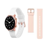 Doro Smart Watch for Seniors Fitness Activity Tracker Waterproof, Pink White