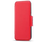 Doro - Wallet Case 8100 Smartphone - Card Slots - Secure Closure - Easy Charging - Red