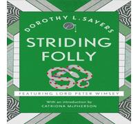 Dorothy L Sayers Striding Folly Paperback Book in White Dorothy L Sayers White