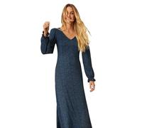 Dorothy Perkins Women's V Neck Midi Dress, blue, 10 US