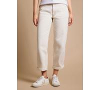 DOROTHY PERKINS Boyfriend Ankle Grazer Fold Up Jeans Ecru 16