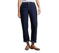 Dorothy Perkins Women's Boyfriends Ankle Grazer Fold Up Jeans in Indigo | Size: 16 Dorothy Perkins Indigo 16