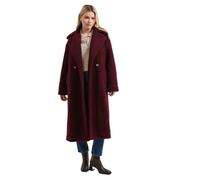 Dorothy Perkins Cosy Teddy Oversized Coat, 14, burgundy