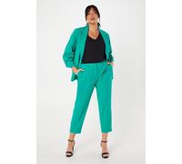 Curve Green Ankle Grazer Trouser Dorothy Perkins Green 22