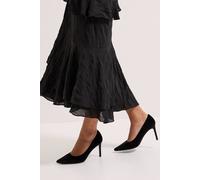 Dorothy Perkins Dash Velvet Pointed High Stiletto Heel Court Shoes In Black black 3