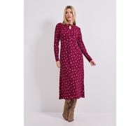 DOROTHY PERKINS Ditsy Floral Knot Waist Long Sleeve Midi Dress 12