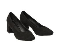 Dorothy Perkins Extra Wide Fit Elise Court Shoes, 6, Natural Black