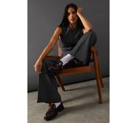Dorothy Perkins Faith: Betsy Leather Western Buckle Chunky Loafers In Burgundy burgundy 3