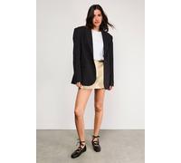 Dorothy Perkins Faith: Minna Faux Leather Grosgrain Lace Up Ballet Pumps In Black black 6