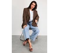 Dorothy Perkins Faith: Minnie Velvet Square Toe Ballet Pumps In Mocha mocha 8