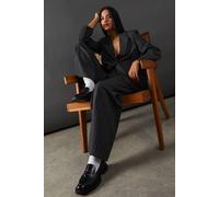 Dorothy Perkins Faith: Real High Shine Leather Contrast Stitch Chunky Penny Loafers In True Black true black 7